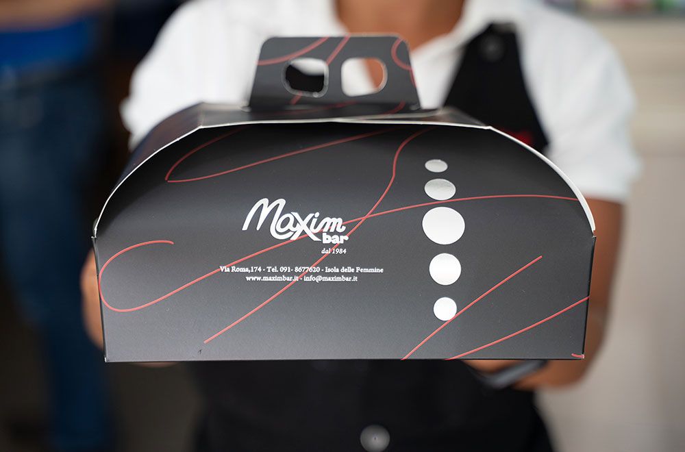 Packaging personalizzato Maxim Bar - DDsolution